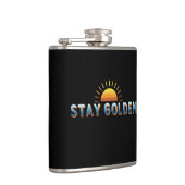 Bleibe Golden Flachmann (Rechts)