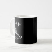 Bleibe Gothic Skeleton Hand Shaka Kaffeetasse (Vorderseite Links)