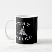 Bleibe Gothic Skeleton Hand Shaka Kaffeetasse (Links)