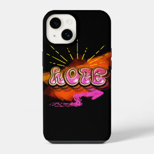 Bleibe Graffiti HOPE Graphic iPhone 14 Hülle