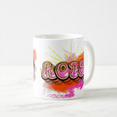 Bleibe Graffiti HOPE Graphic Kaffeetasse (VorderseiteRechts)