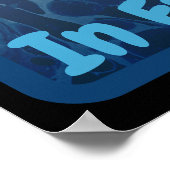 Bleibe Groovy in [MEIN NAME S] Room Poster (Ecke)