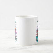 Bleibe Groovy Mushroom Kaffeetasse (Mittel)