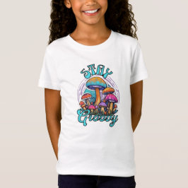 Bleibe Groovy Mushroom T - Shirt