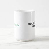 Bleibe grüne Tasse (Mittel)