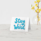 Bleibe Grußkarte Karte (Gelbe Blume)