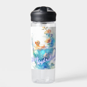 Bleibe Gummi Duckwasserflasche Trinkflasche