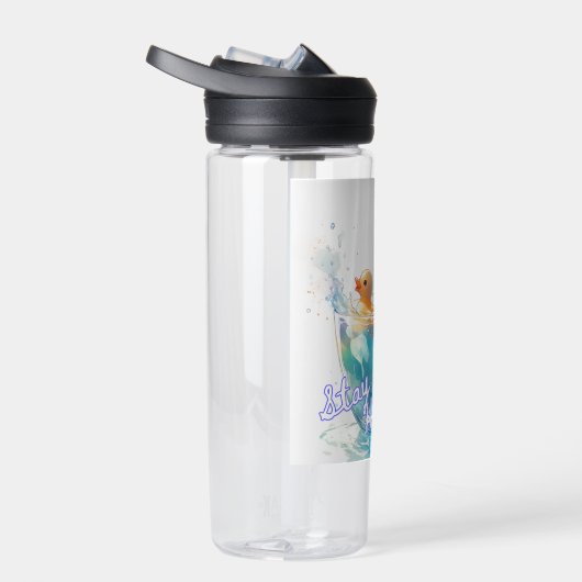 Bleibe Gummi Duckwasserflasche Trinkflasche (Rechts)