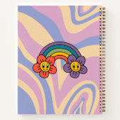 Bleibe Happy Notebook Notizblock (Rückseite)