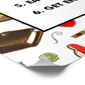 Bleibe Healthy Flu Season Poster (Ecke)