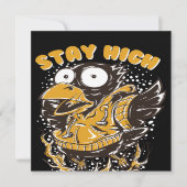 bleibe hoch einladung (Vorderseite)