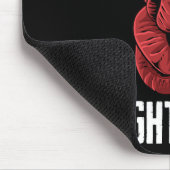 Bleibe Humble Fight Hard Boxing Gloves - Boxer Mousepad (Ecke)