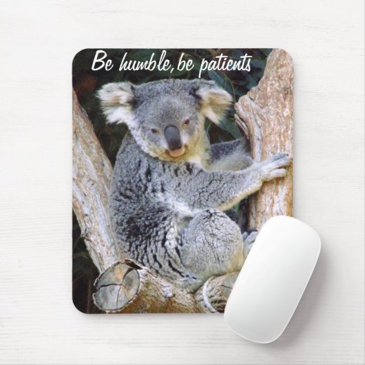 Bleibe Humble_ Mousepad (Mit Mouse)