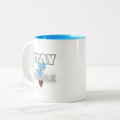 Bleibe Humble Zweifarbige Tasse (Vorderseite Links)