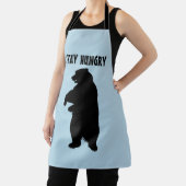 BLEIBE HUNGRY GRIZZLY BÄREN KÜCHE Schürze FÜR MAMA (InSitu)