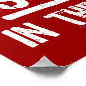 Bleibe im Garage Poster (Ecke)