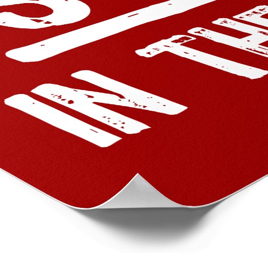 Bleibe im Garage Poster (Ecke)