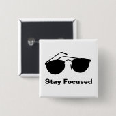 Bleibe im Jahr 2026 Button (Vorne & Hinten)