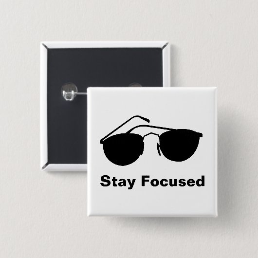 Bleibe im Jahr 2026 Button (Vorne & Hinten)