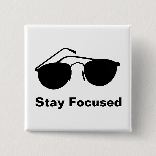 Bleibe im Jahr 2026 Button (Vorderseite)