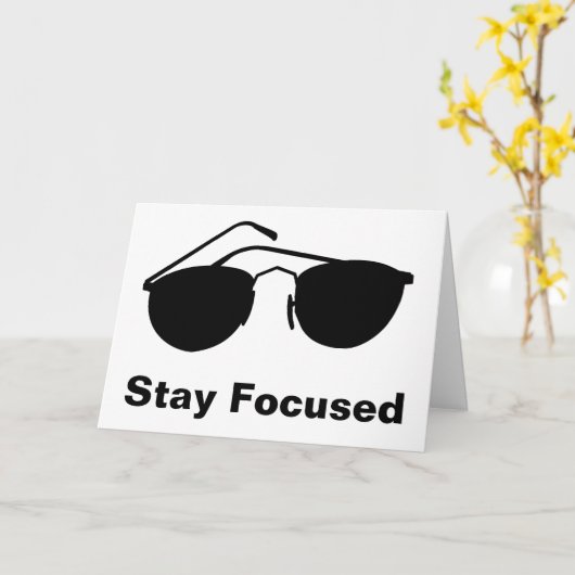 Bleibe im Jahr 2026 Karte (Gelbe Blume)