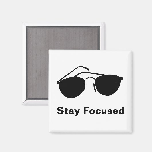 Bleibe im Jahr 2026 Magnet (Vorderseite/Rückseite)