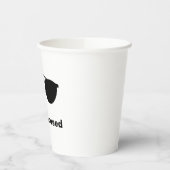 Bleibe im Jahr 2026 Pappbecher (Links)