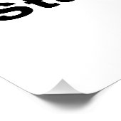 Bleibe im Jahr 2026 Poster (Ecke)