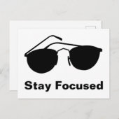 Bleibe im Jahr 2026 Postkarte (Vorne/Hinten)