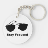 Bleibe im Jahr 2026 Schlüsselanhänger (Rückseite)