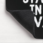 Bleibe im Van - Ghost - Jagduntersucher Mousepad (Ecke)