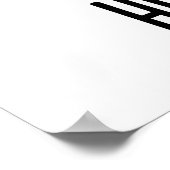 Bleibe immer die Heilzähne Funny Tooth Pun Poster (Ecke)