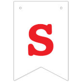 Bleibe in deinem Lane Funny Traffic Road Sign Bunt Wimpelkette (Erste Fahne)