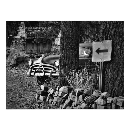 "Bleibe in deiner Leitung" Fotodruck (Vorne)