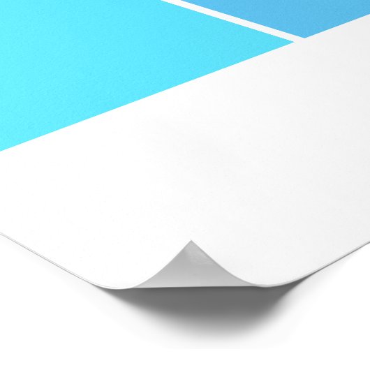 Bleibe in deiner Leitung Poster (Ecke)