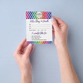 Bleibe in der Touch Color Street Flyer (Gruppe)