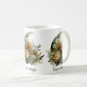 Bleibe in Magic Winter Moon Design Kaffeetasse (VorderseiteRechts)