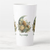 Bleibe in Magic Winter Moon Design Milchtasse (Vorderseite)