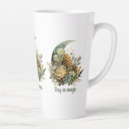 Bleibe in Magic Winter Moon Design Milchtasse