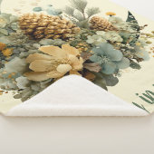 Bleibe in Magic Winter Moon Design Sherpadecke (3/4)