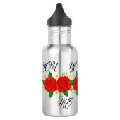 Bleibe in Stil mit Wasserflasche (Links)