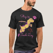 bleibe in Touch Hunde lustige Weltsammlung T-Shirt (Vorderseite)