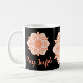 Bleibe Joyful Wild Soul Mandala Kaffeetasse