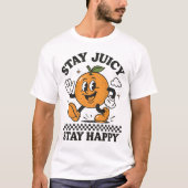 Bleibe Juice Bleibe Happy T-Shirt (Vorderseite)