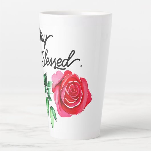 Bleibe Kaffee-Tasse Milchtasse (Vorderseite)