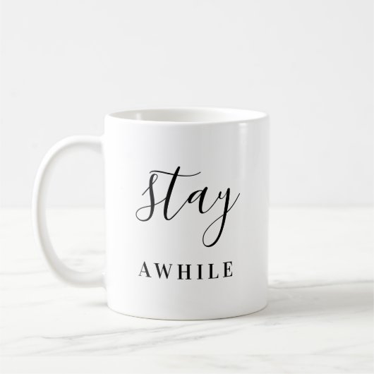 Bleibe Kaffeetasse (Links)