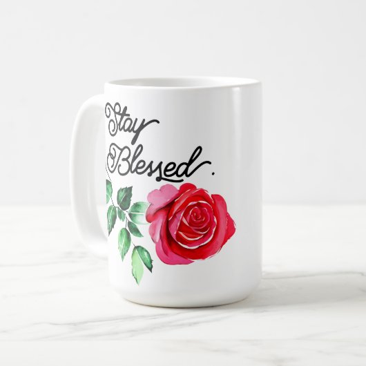 Bleibe Kaffeetasse (Vorderseite Links)