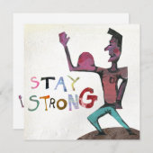 Bleibe-Karte (Vorne/Hinten)