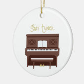 Bleibe Keramik Ornament (Links)