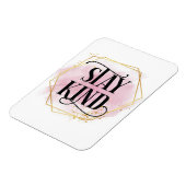 Bleibe Kind Magnet (Linke Seite)